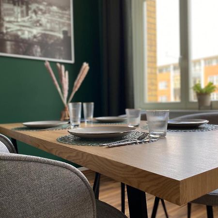 Stilvolles Loft Mit Kostenlosem Fahrrad 마그데부르크 외부 사진