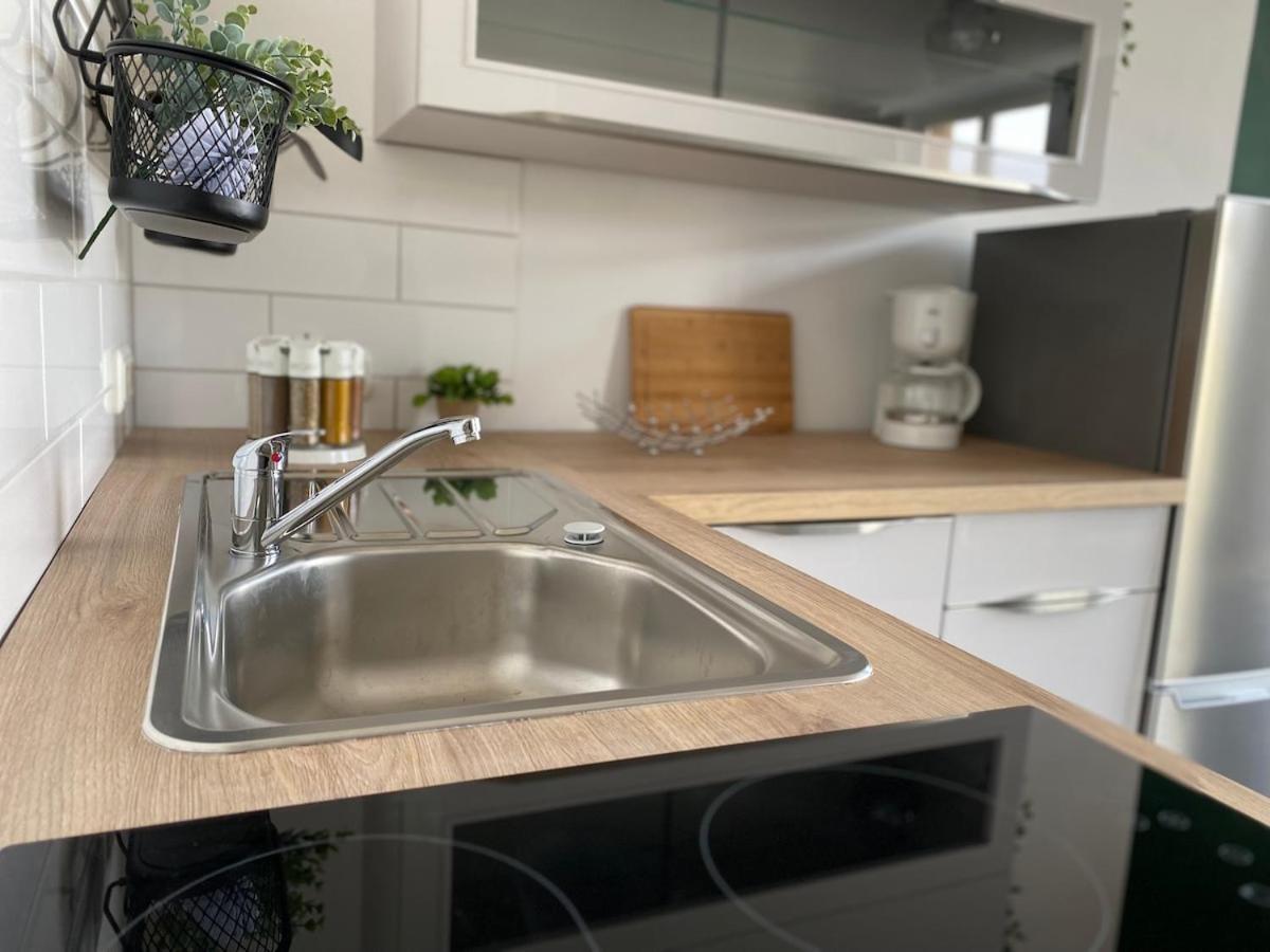Stilvolles Loft Mit Kostenlosem Fahrrad 마그데부르크 외부 사진